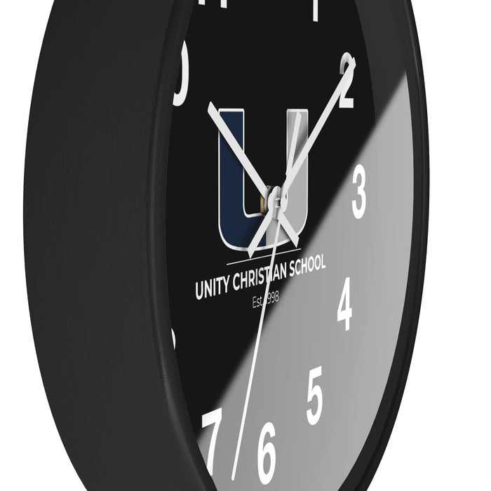 Personalized Unity Christian School Wall Clock - Stylish Home Decor
