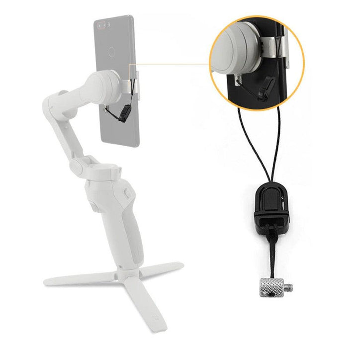 Phone Holder Clip Anti-lost Rope for Osmo Mobile Series