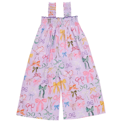 Pink Chicken - Eleven Jumper - Lavender Watercolor Bows
