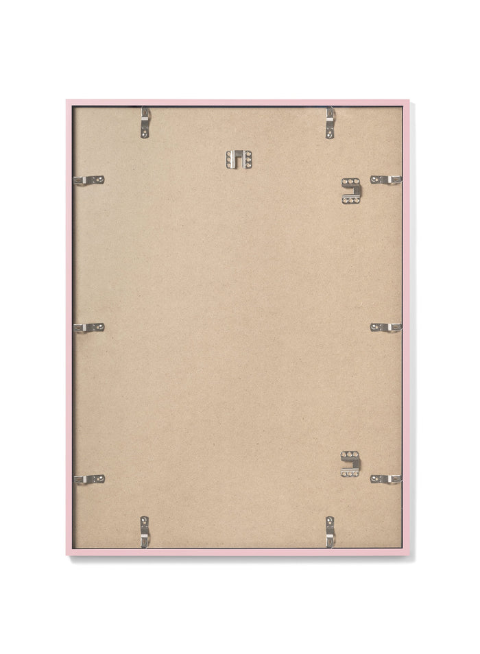 Pink Wood Frame, 12x16 in | 31x41 cm