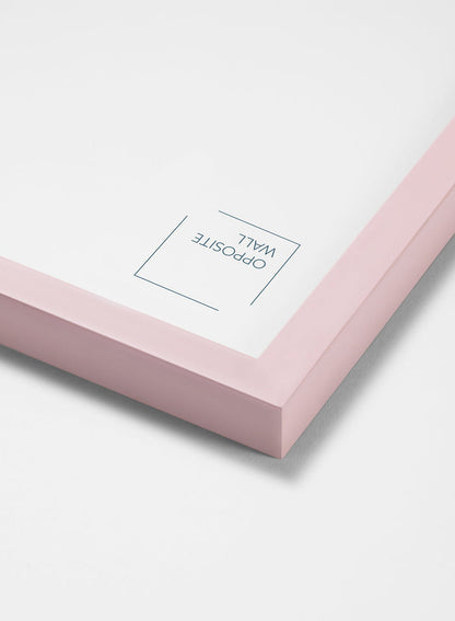 Pink Wood Frame, 16x20 in | 41x51 cm