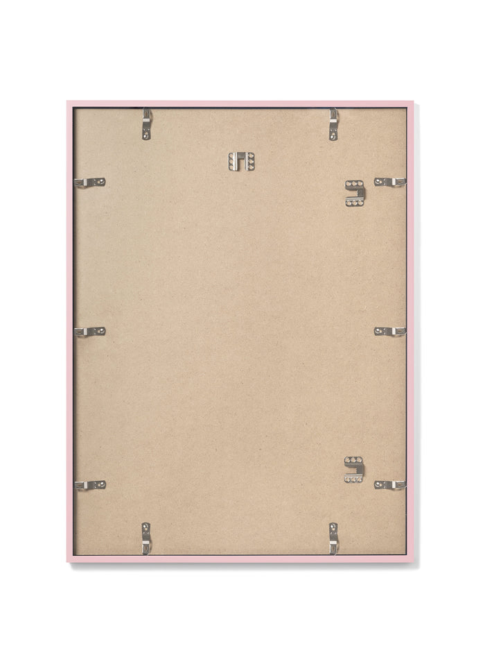 Pink Wood Frame, 24x36 in | 61x91 cm