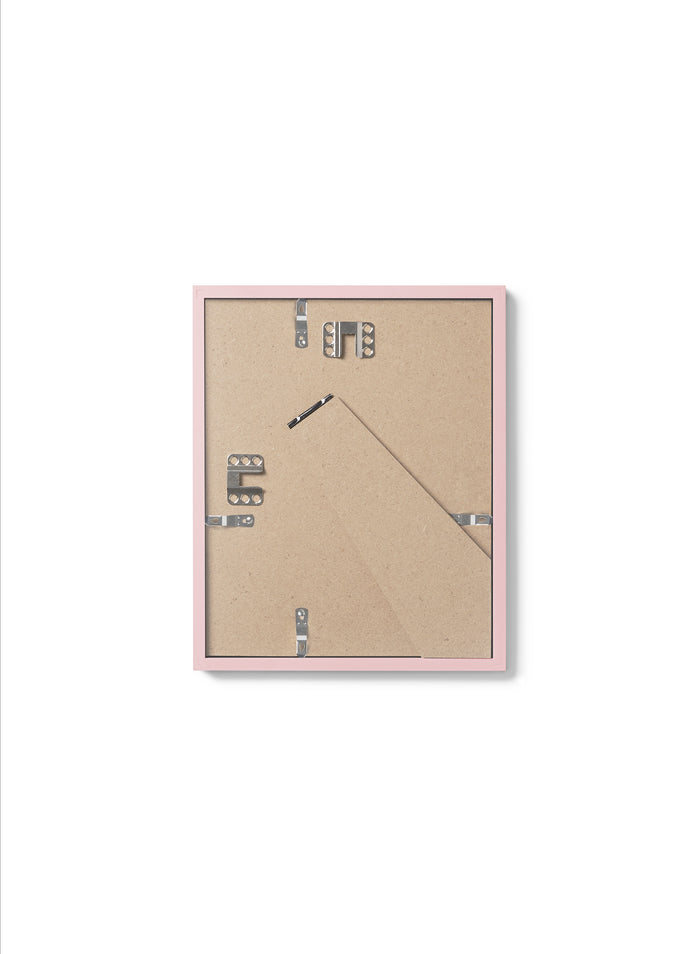 Pink Wood Frame, 8x10 in | 20x25 cm