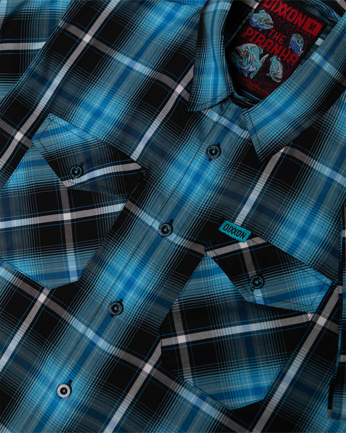 Piranha Bamboo Short Sleeve - Dixxon Flannel Co.