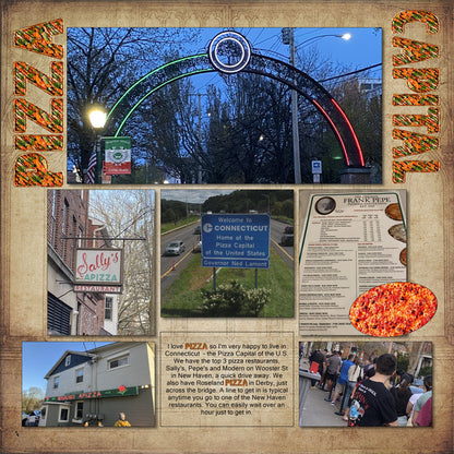 Showcase your favorite food, meals, restaurants, recipes, and cookbook favorites with these fun digital scrapbooking alphabet letters, numbers, and punctuation by Lucky Girl Creative digital art great for creating one-of-a-kind page titles. Great for Italian restaurants, trips to Italy, and family pizza nights!