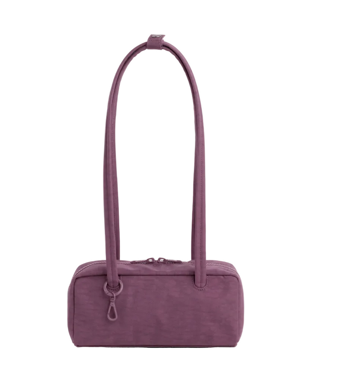 plum- small Bowler Bag