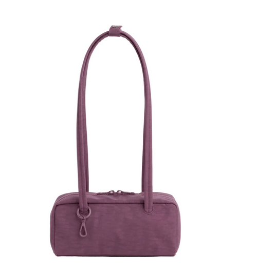 plum- small Bowler Bag