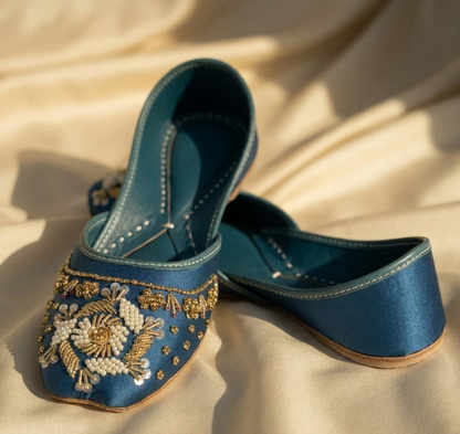 Premium Hand-Crafted Festive Khussa for Women Luxury Traditional Footwear