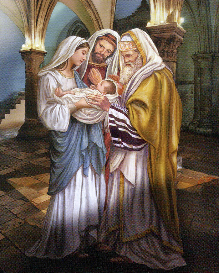 Presentation of Jesus T - CATHOLIC PRINTS PICTURES