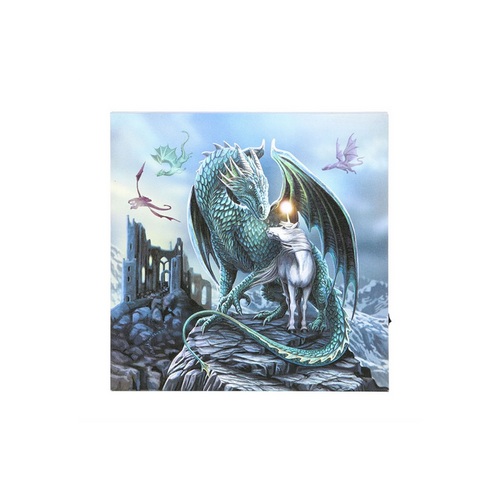 Protector of Magick Light Up LED Canvas Plaque by Lisa Parker 🇬🇧