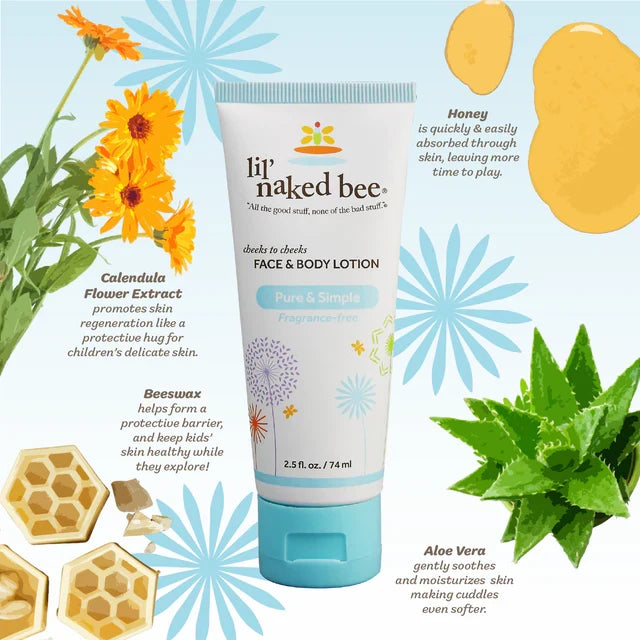 Pure & Simple Cheeks to Cheeks Hand & Body Lotion