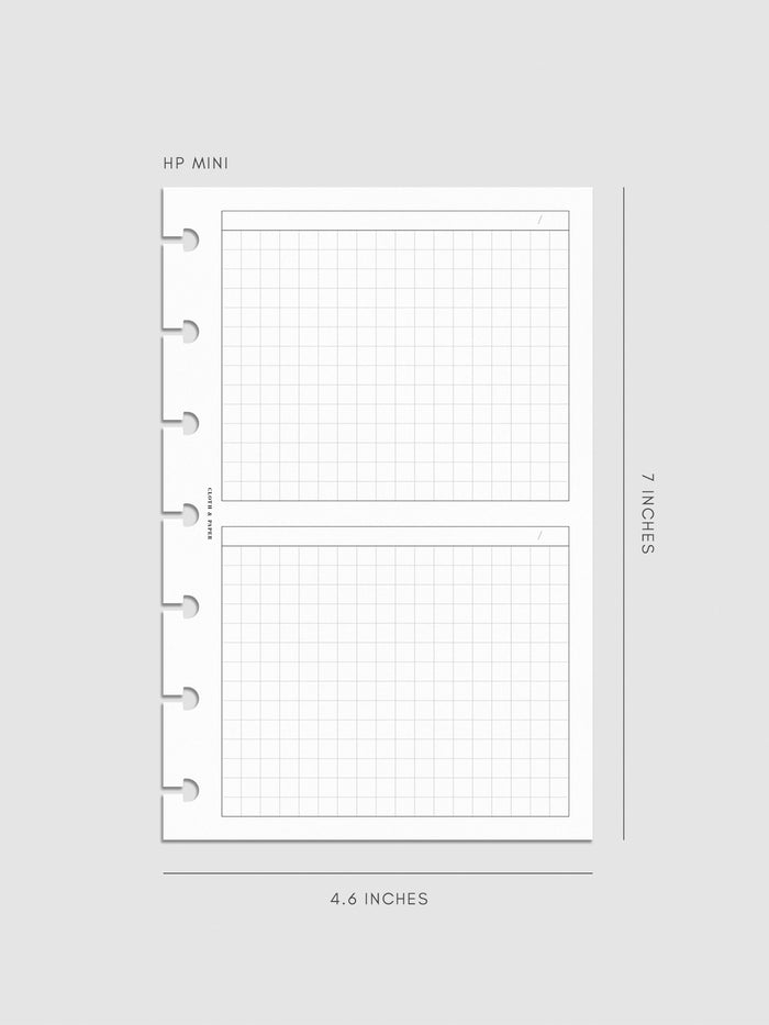 Digital mockup of inserts in HP Mini.
