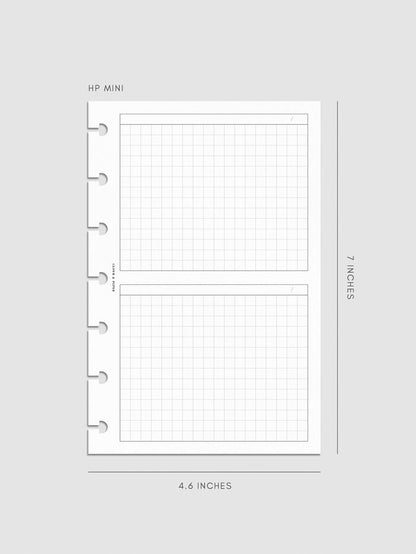 Digital mockup of inserts in HP Mini.