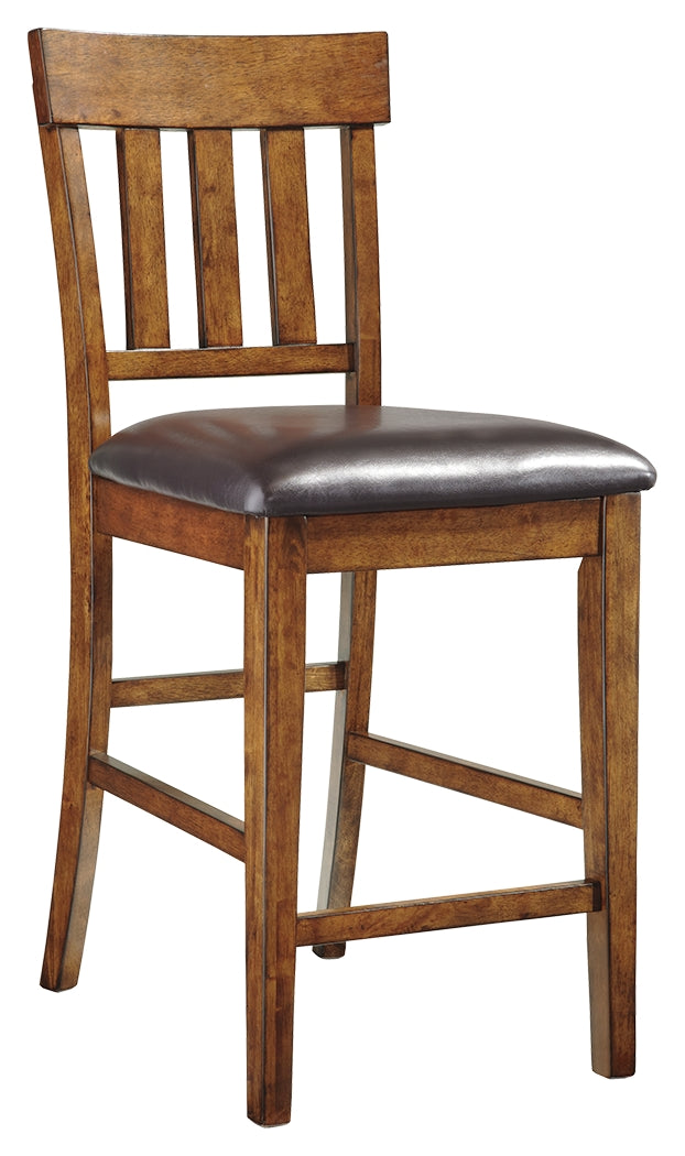 Ralene D594-124 Medium Brown Upholstered Barstool 2CN