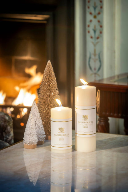 Rathbornes 1488 - 9" X 3" Pillar Candle (Unscented)