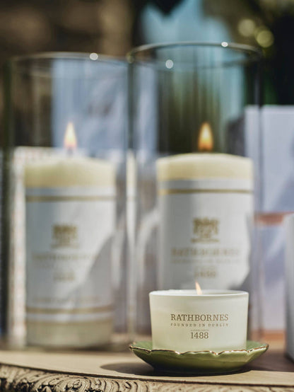 Rathbornes 1488 - 9" X 3" Pillar Candle (Unscented)