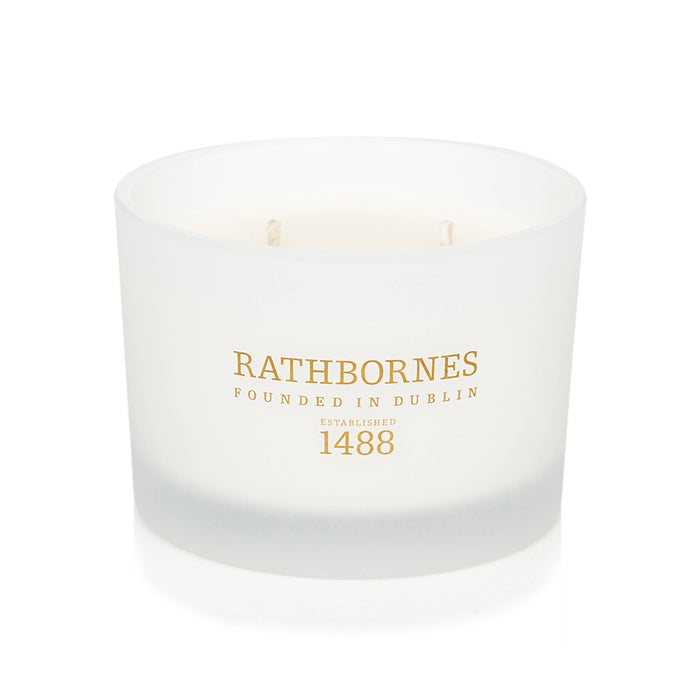 Rathbornes 1488 - Cedar, Cloves & Amber Scented Classic Candle (Spicy/woody)