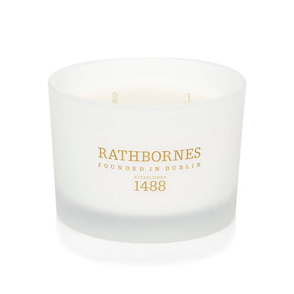 Rathbornes 1488 - Cedar, Cloves & Amber Scented Classic Candle (Spicy/woody)