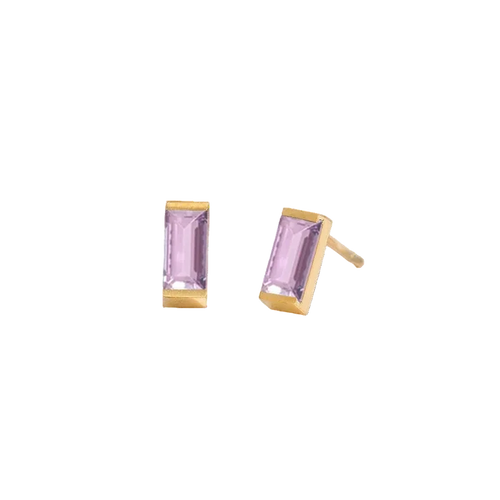 Rectangle Birthstone Earrings 🇬🇧