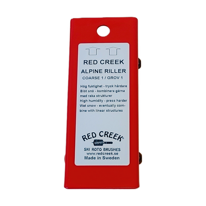 A product picture of the Red Creek Alpine Riller: Coarse Oblique Cut