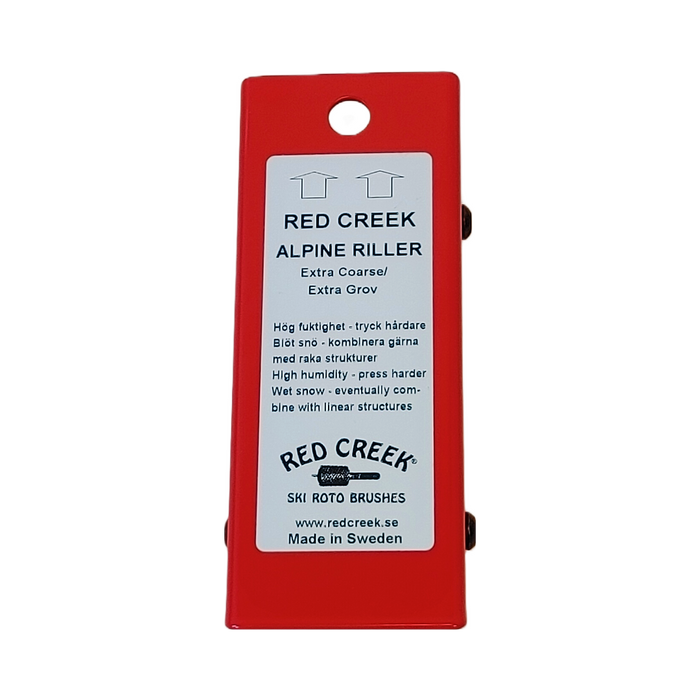 A product picture of the Red Creek Alpine Riller: Extra Coarse Oblique Cut