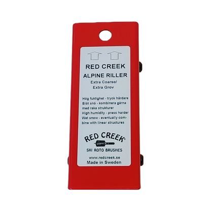 A product picture of the Red Creek Alpine Riller: Extra Coarse Oblique Cut