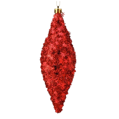 Red Metallic Ornament