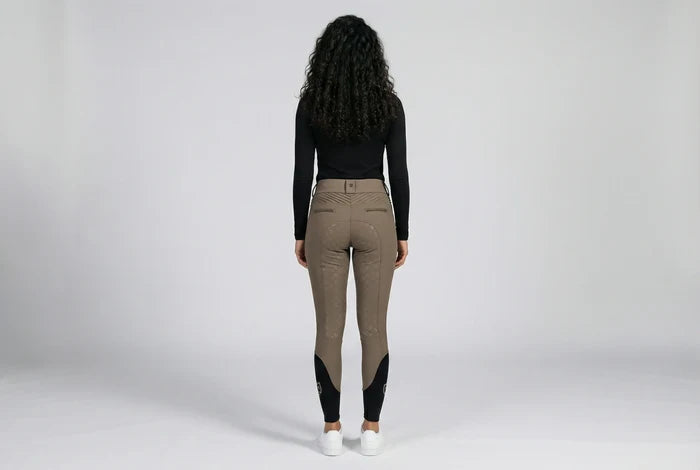 Reithose Acentola Full Grip taupe