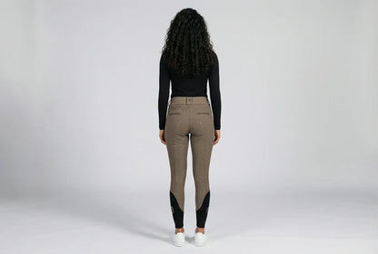 Reithose Acentola Full Grip taupe