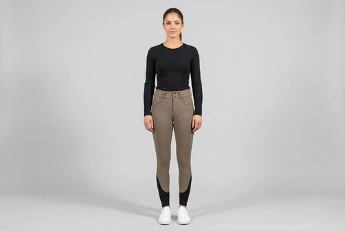 Reithose Acentola Knee Grip taupe