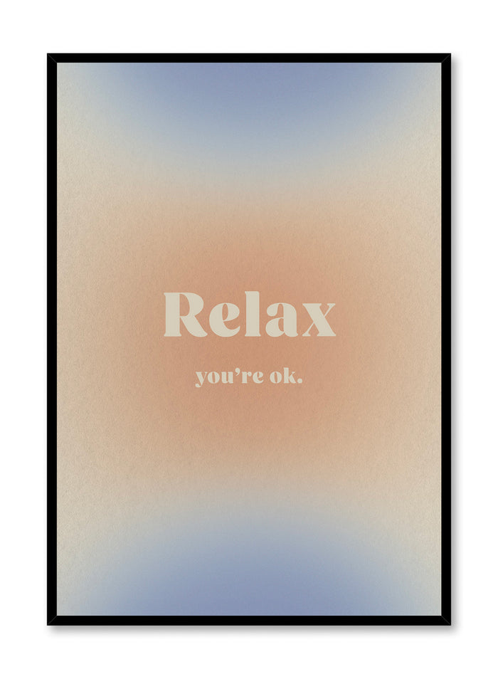 Relax, Poster