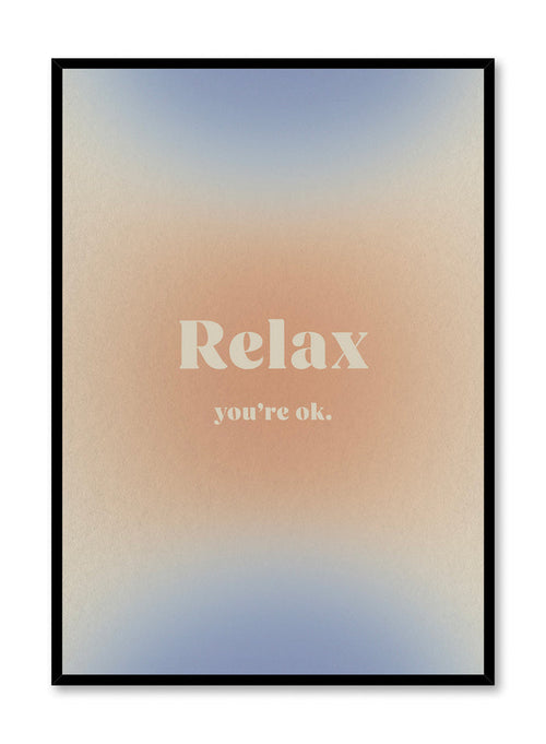 Relax, Poster