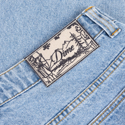 Relaxed Denim Pants