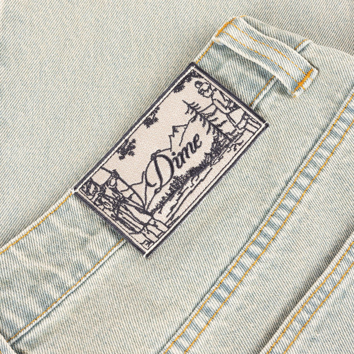 Relaxed Denim Pants