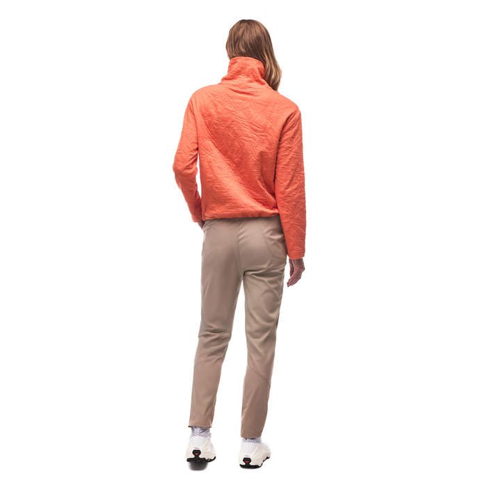Relevo Texture Crew Funnel Neck Top