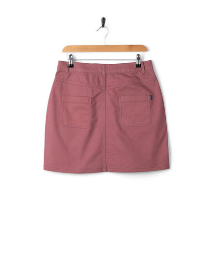 Remi Womens Skirt in Dark Pink
