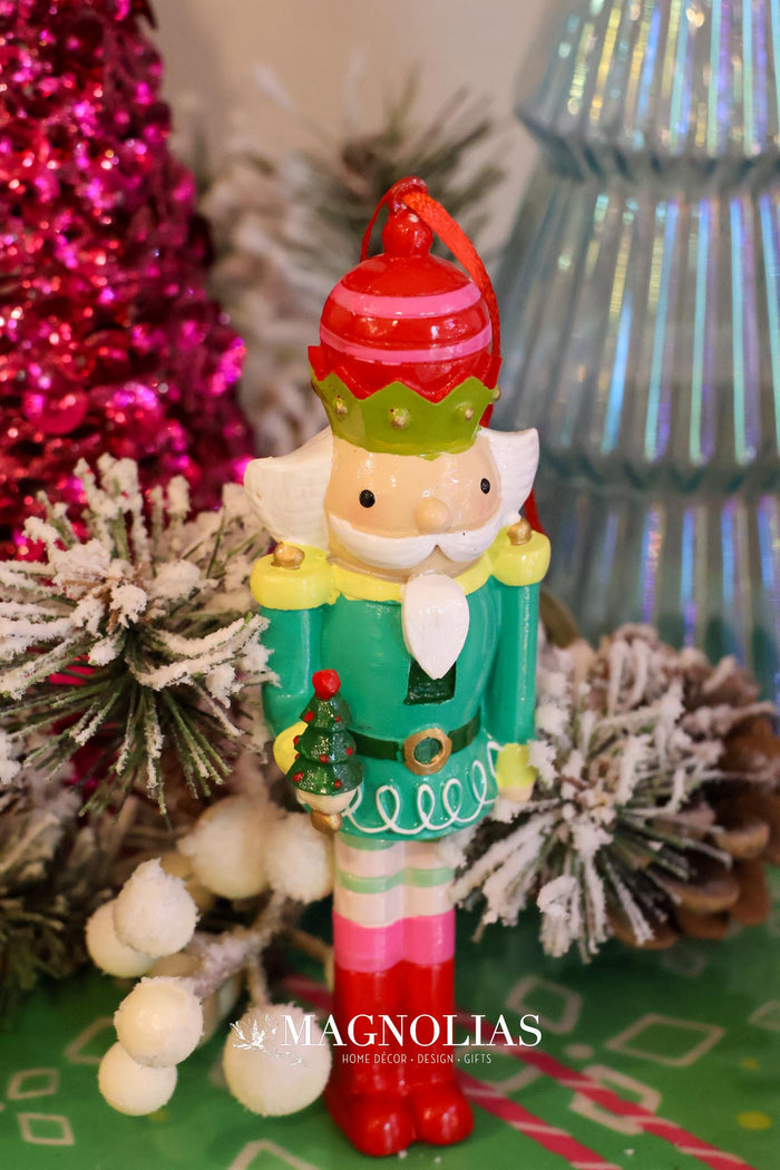 Resin Nutcracker Ornament
