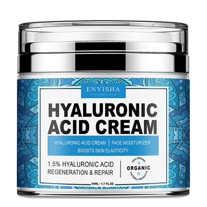 Hyaluronic acid face cream