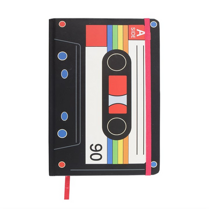 Retro Cassette Tape A5 Notebook 🇬🇧