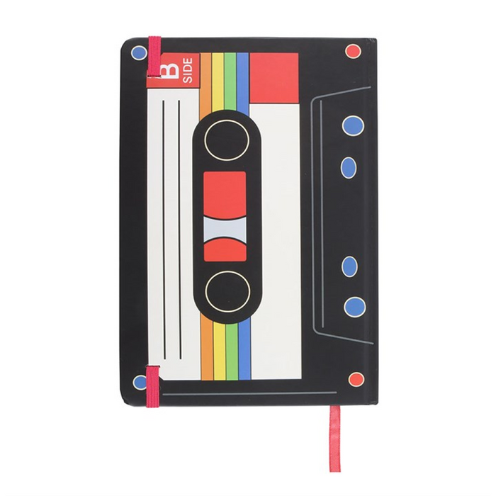 Retro Cassette Tape A5 Notebook 🇬🇧