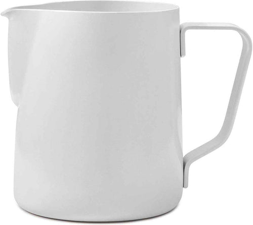 Rhino - 20 Oz (600ml) White Stealth Milk Pitcher - RHWH20Oz - Special Order Item, ETA 4-6 Weeks