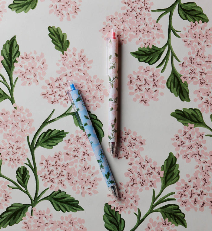 Rifle Paper Co. - Hydrangea Gel Pen Set of 2