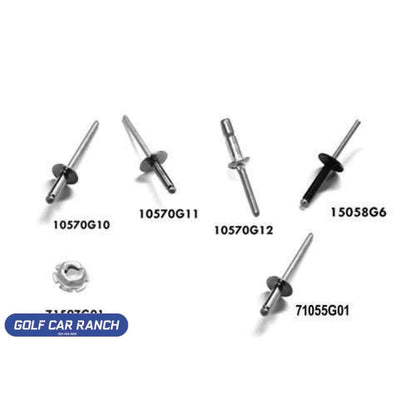 Rivet Kit Body E-Z-Go Txt Rivets