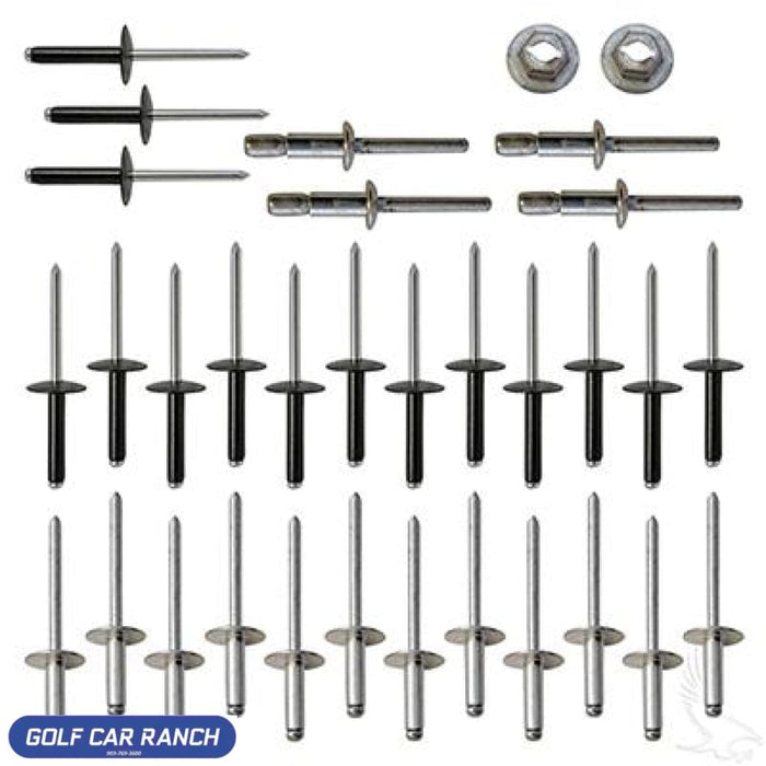 Rivet Kit Body E-Z-Go Txt Rivets