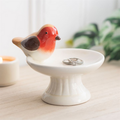 Robin Bird Bath Trinket Dish 🇬🇧
