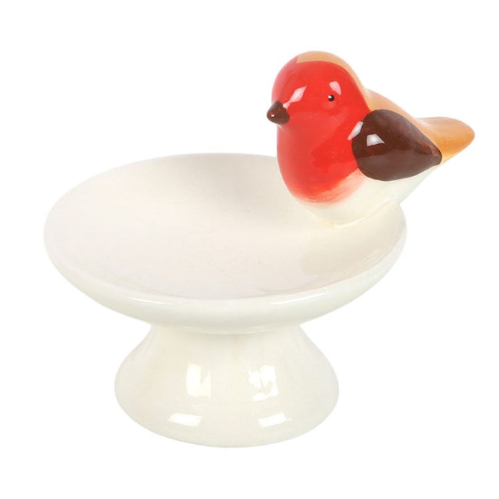 Robin Bird Bath Trinket Dish 🇬🇧
