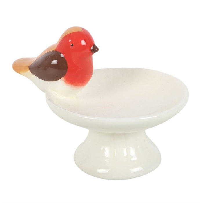 Robin Bird Bath Trinket Dish 🇬🇧