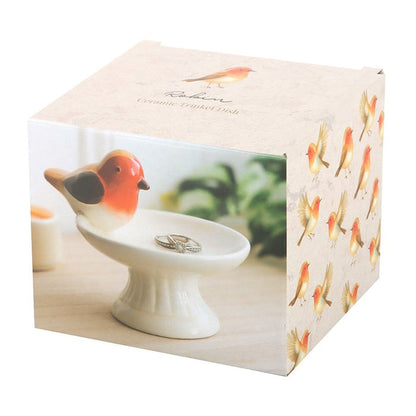Robin Bird Bath Trinket Dish 🇬🇧