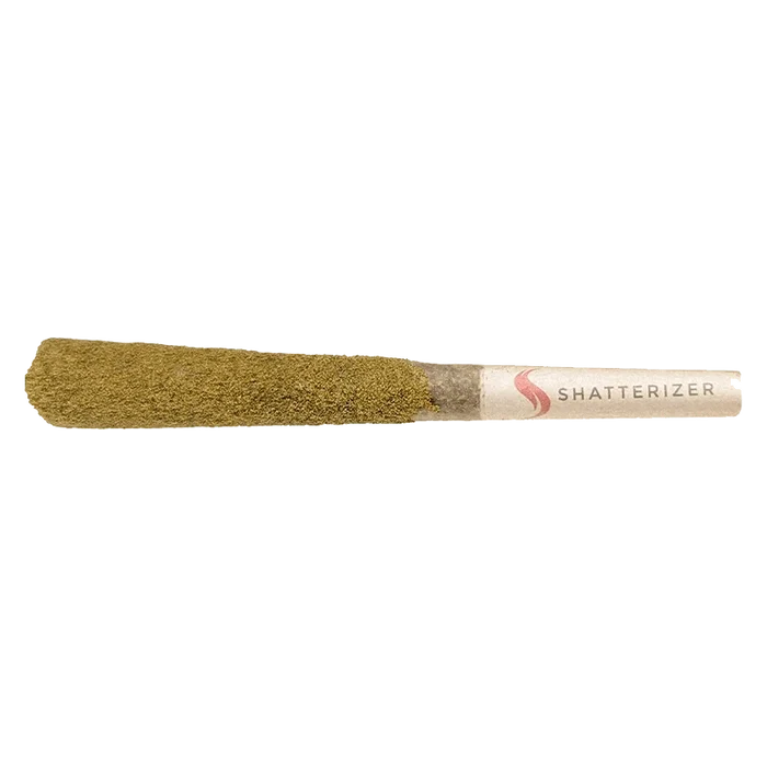 A close-up shot of the Rockstar Triple Infused Pre Rolled 1 x 1 g pre-roll against a plain white backdrop.
