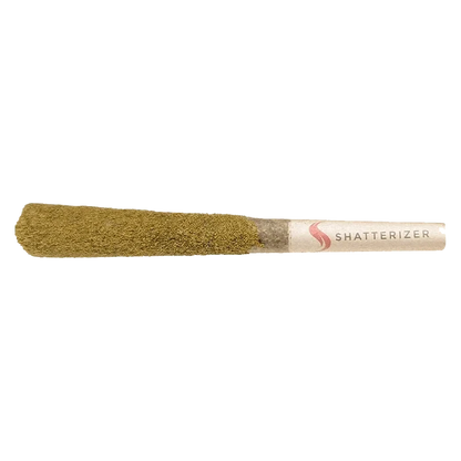 A close-up shot of the Rockstar Triple Infused Pre Rolled 1 x 1 g pre-roll against a plain white backdrop.